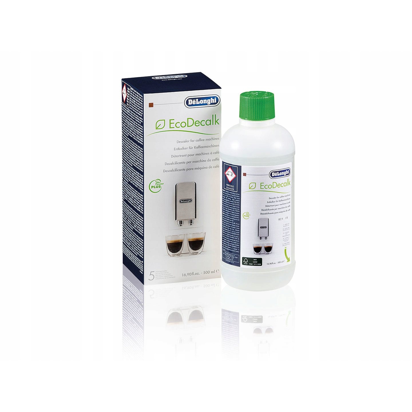 Odvápňovač pro DeLonghi ecoDecalk 500ml megamix.shop