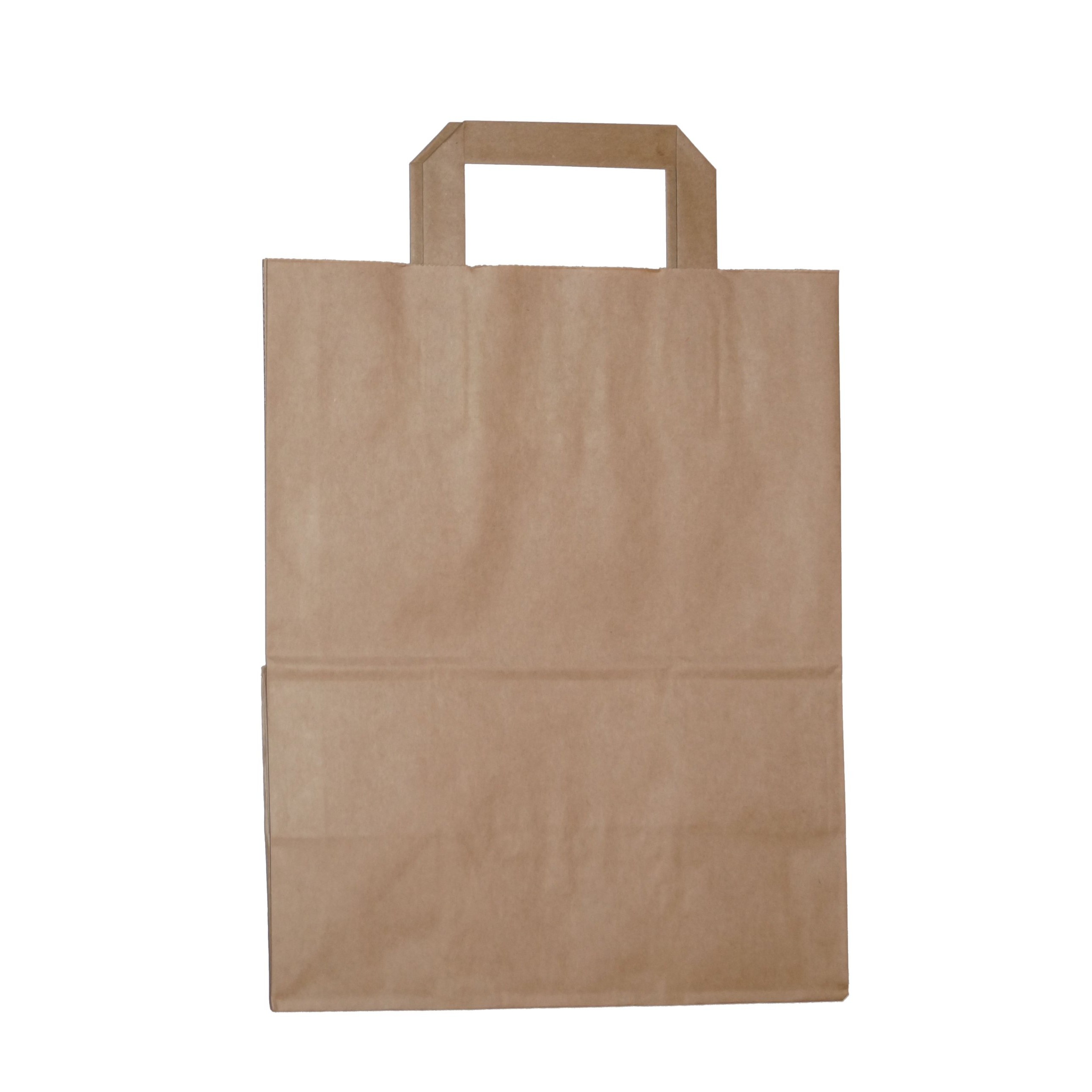 papírové tašky ECO 26x14x30cm 250ks hnědé nákupní megamix.shop