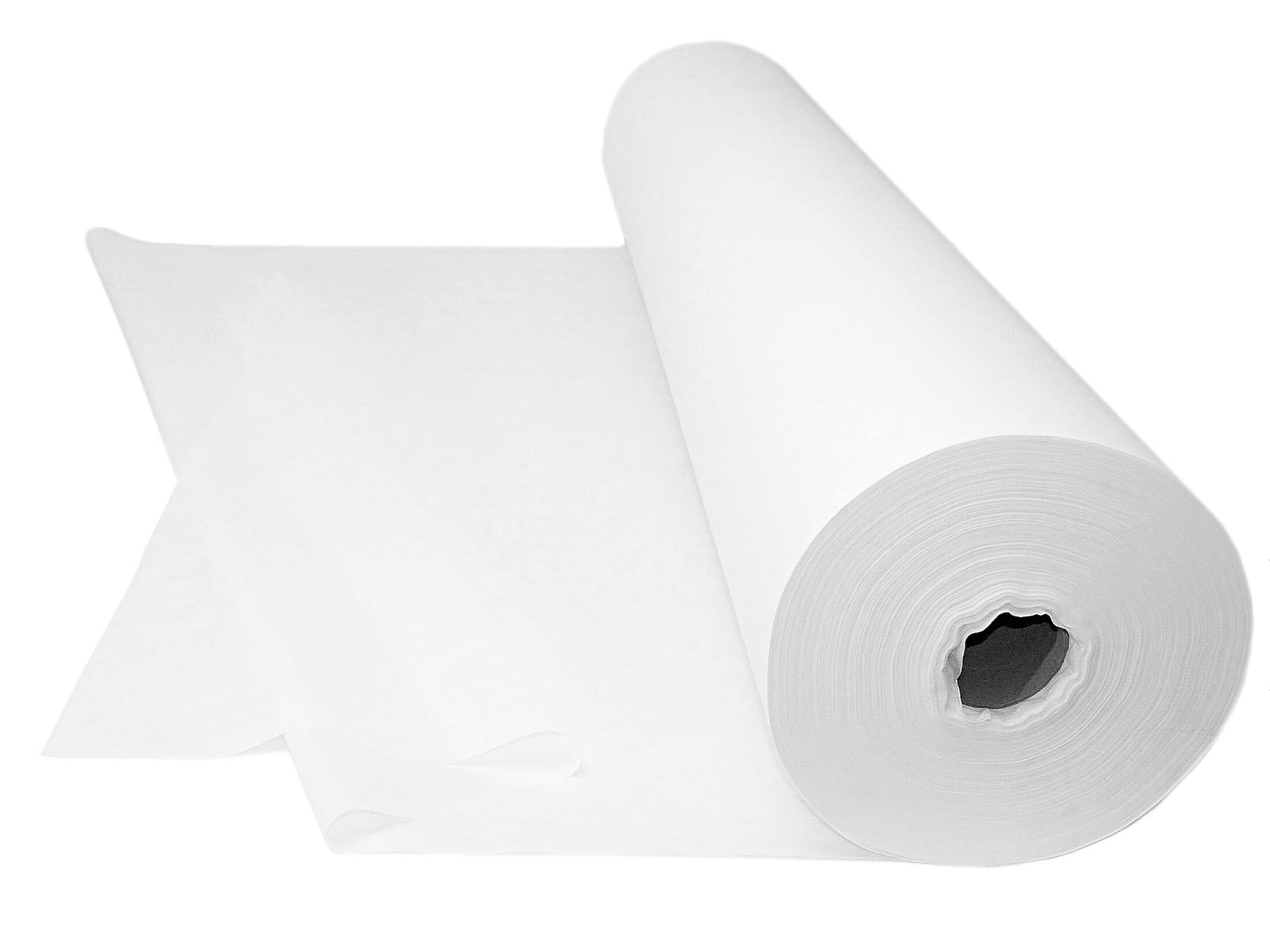 polyesterová netkaná tkanina bílá šířka 160 cm 40 g/m² megamix.shop