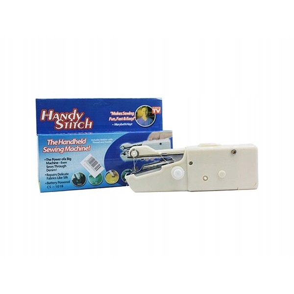ruční mini šicí stroj na baterie Handy Stitch megamix.shop