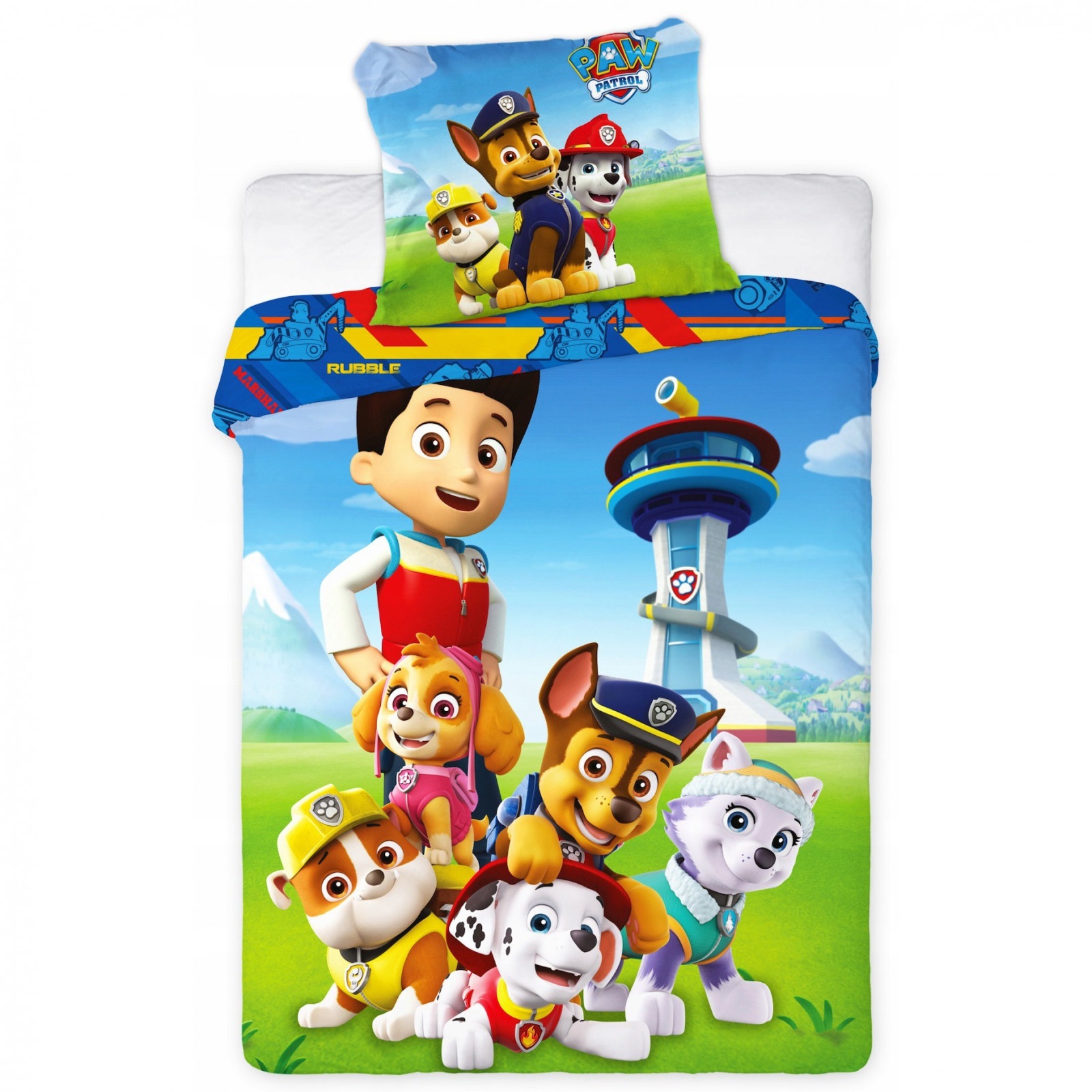 Sada povlečení peřina polštář 100 x 135 cm pro děti pohádky megamix.shop