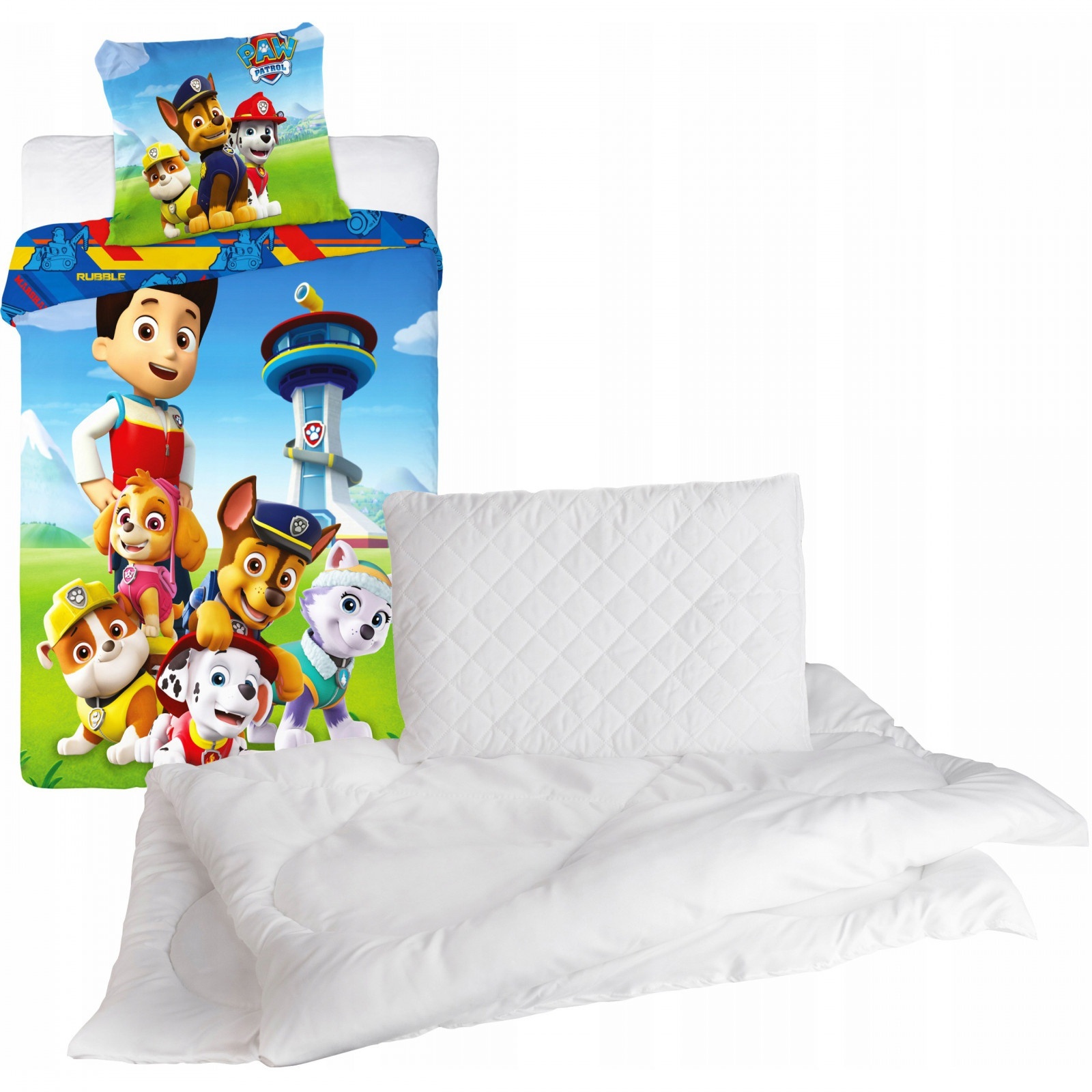 Sada povlečení peřina polštář 100 x 135 cm pro děti pohádky megamix.shop