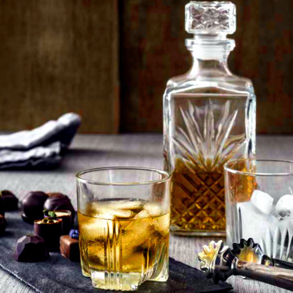 Sada whisky SELECTA karafa a 6ks skleničky megamix.shop