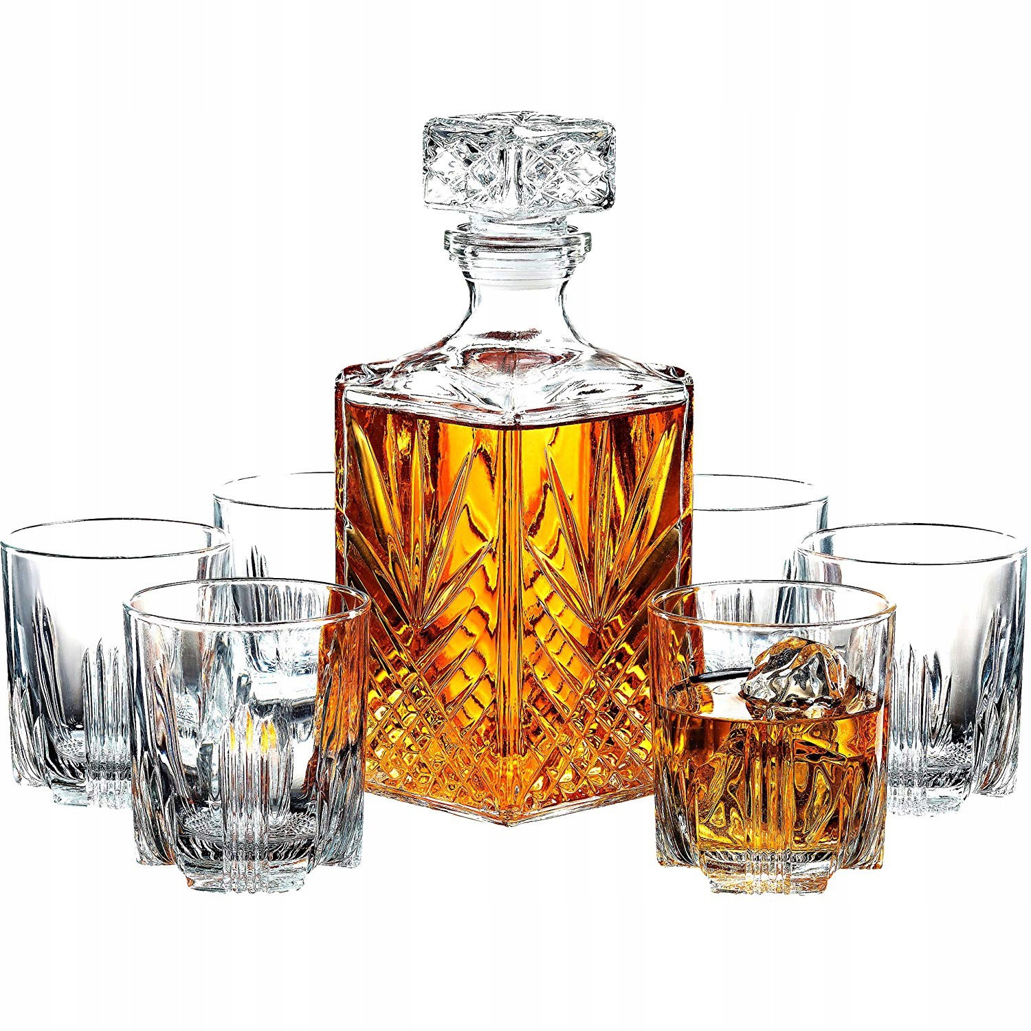 Sada whisky SELECTA karafa a 6ks skleničky megamix.shop