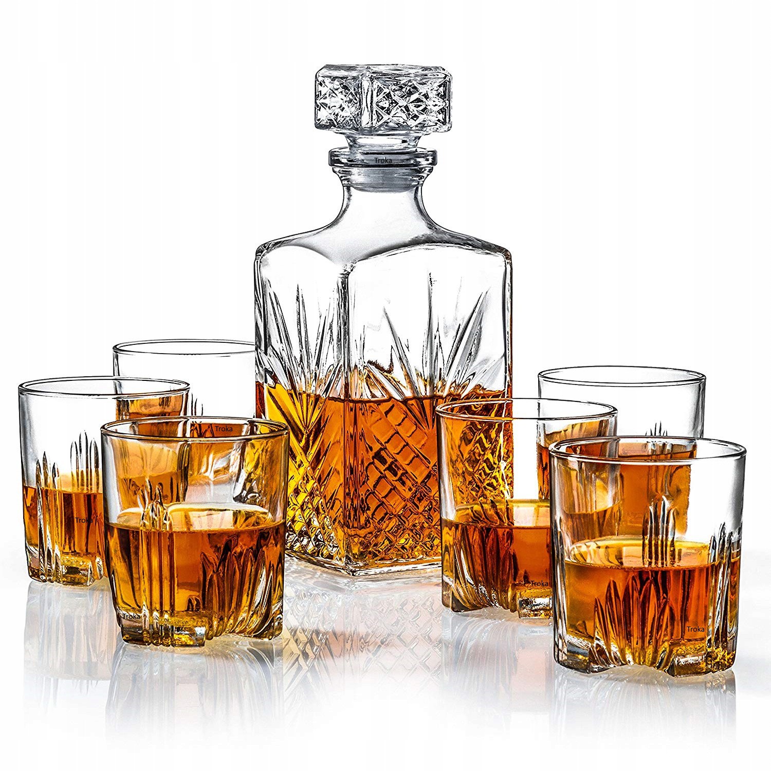Sada whisky SELECTA karafa a 6ks skleničky megamix.shop