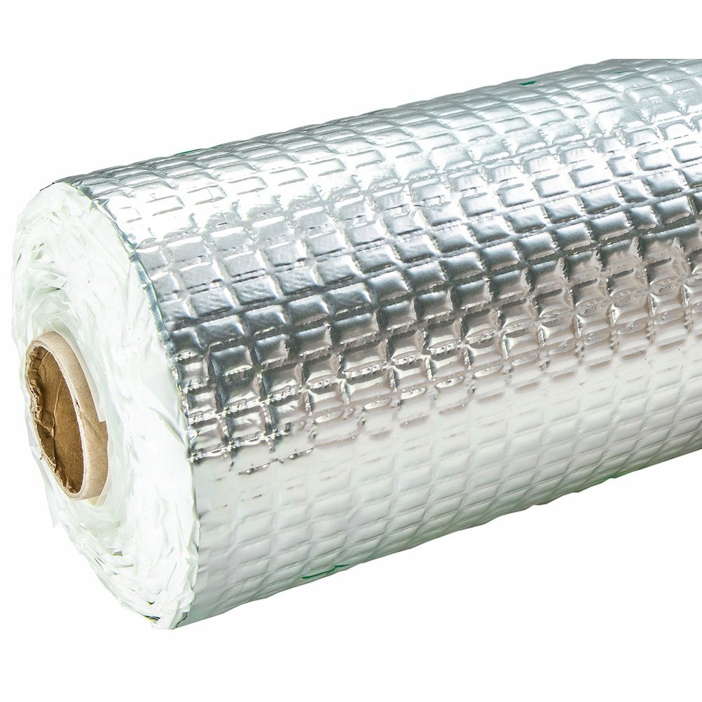 Samolepiaca butylová rohož 2,5 mm ECO-25 z hliníka 400x50cm megamix