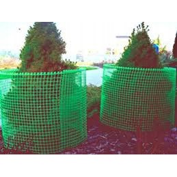 síťka plot do zahrady na stromy na ochranu plastová zelená 0.6x50m megamix.shop
