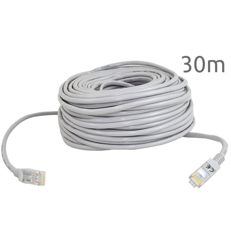 síťový kabel 30m Ethernet Lan RJ45 megamix.shop