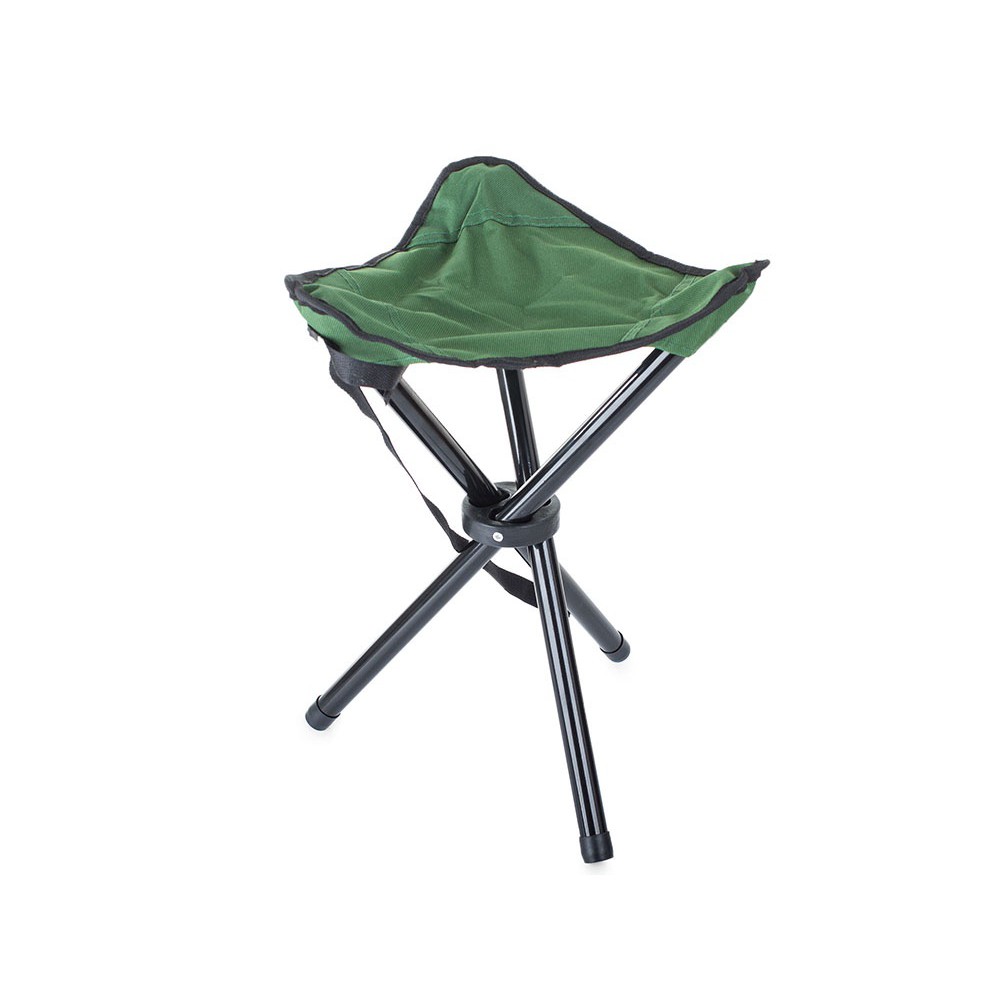 Skládací turistická stolička 28x28x37 cm rozkládací trojnožka megamix.shop