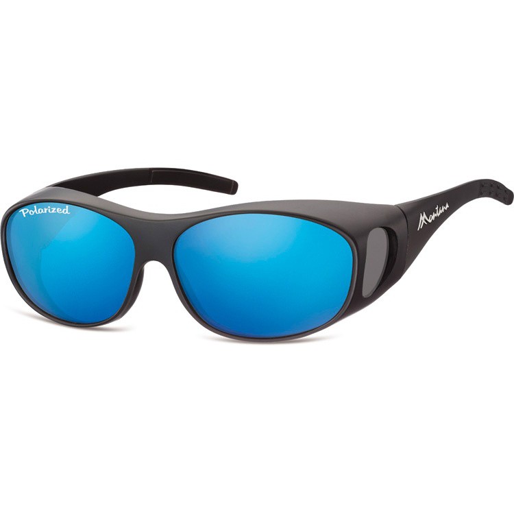 Sluneční polarizační brýle pro řidiče černé modré HD Fit PETE megamix.shop