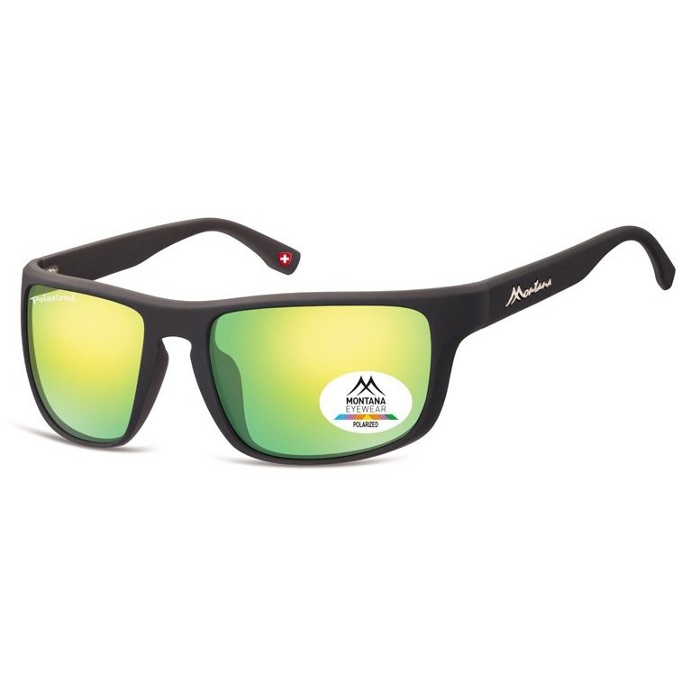 Sluneční polarizační brýle pro řidiče černé zelené FRANK megamix.shop
