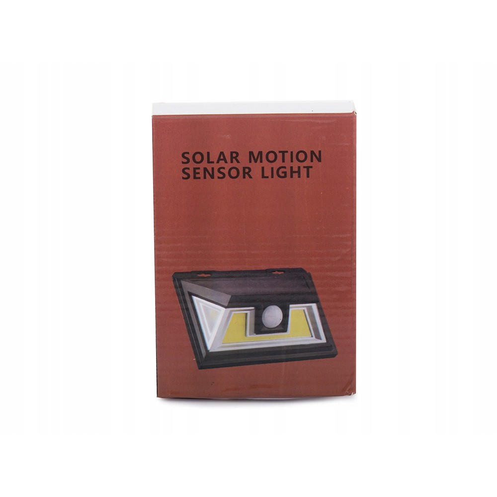 Solární lampa 74 SMD LED se snímačem pohybu 10x15x5 cm megamix.shop