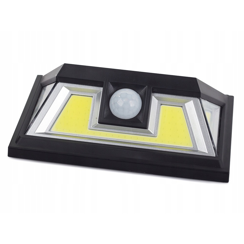 Solární lampa 74 SMD LED se snímačem pohybu 10x15x5 cm megamix.shop