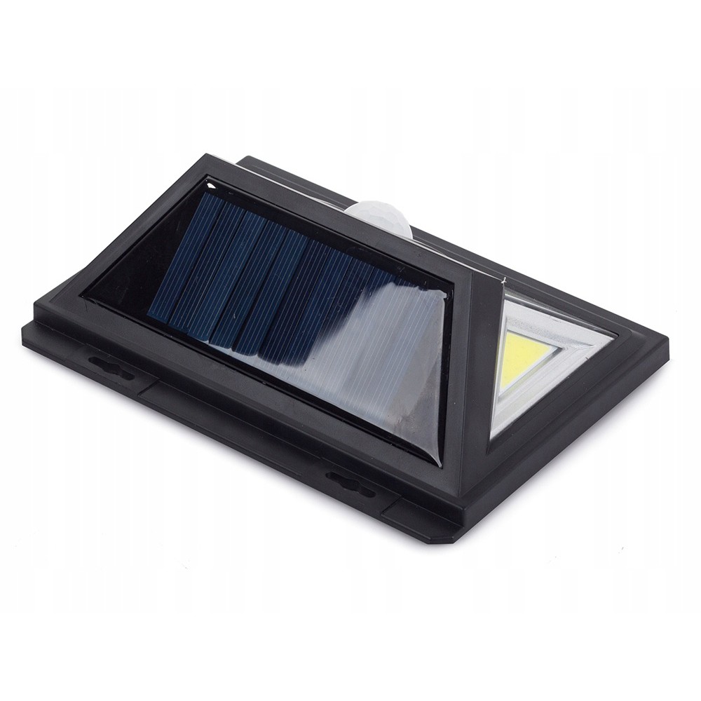 Solární lampa 74 SMD LED se snímačem pohybu 10x15x5 cm megamix.shop