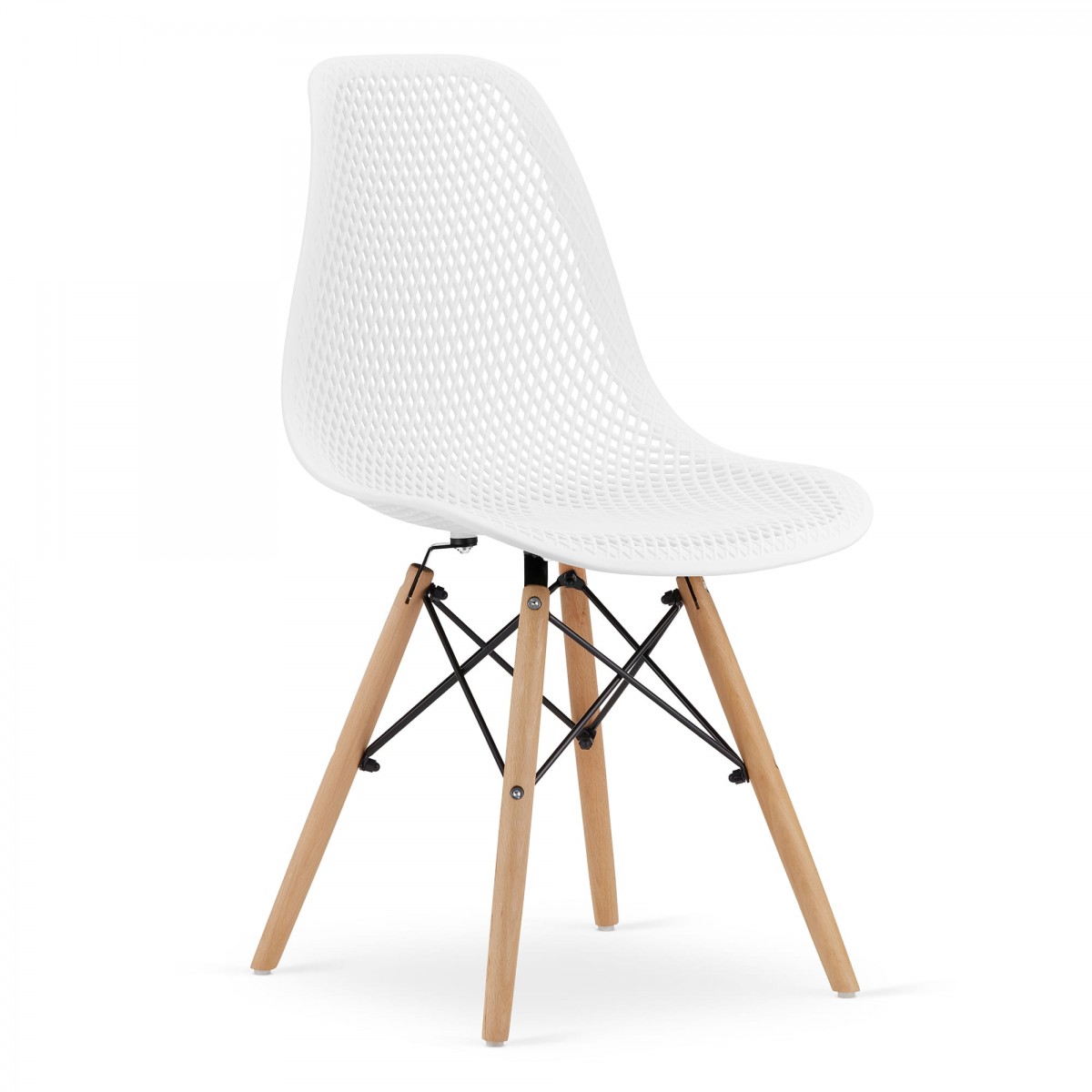 stolička MARCO biele 4ks megamix.shop