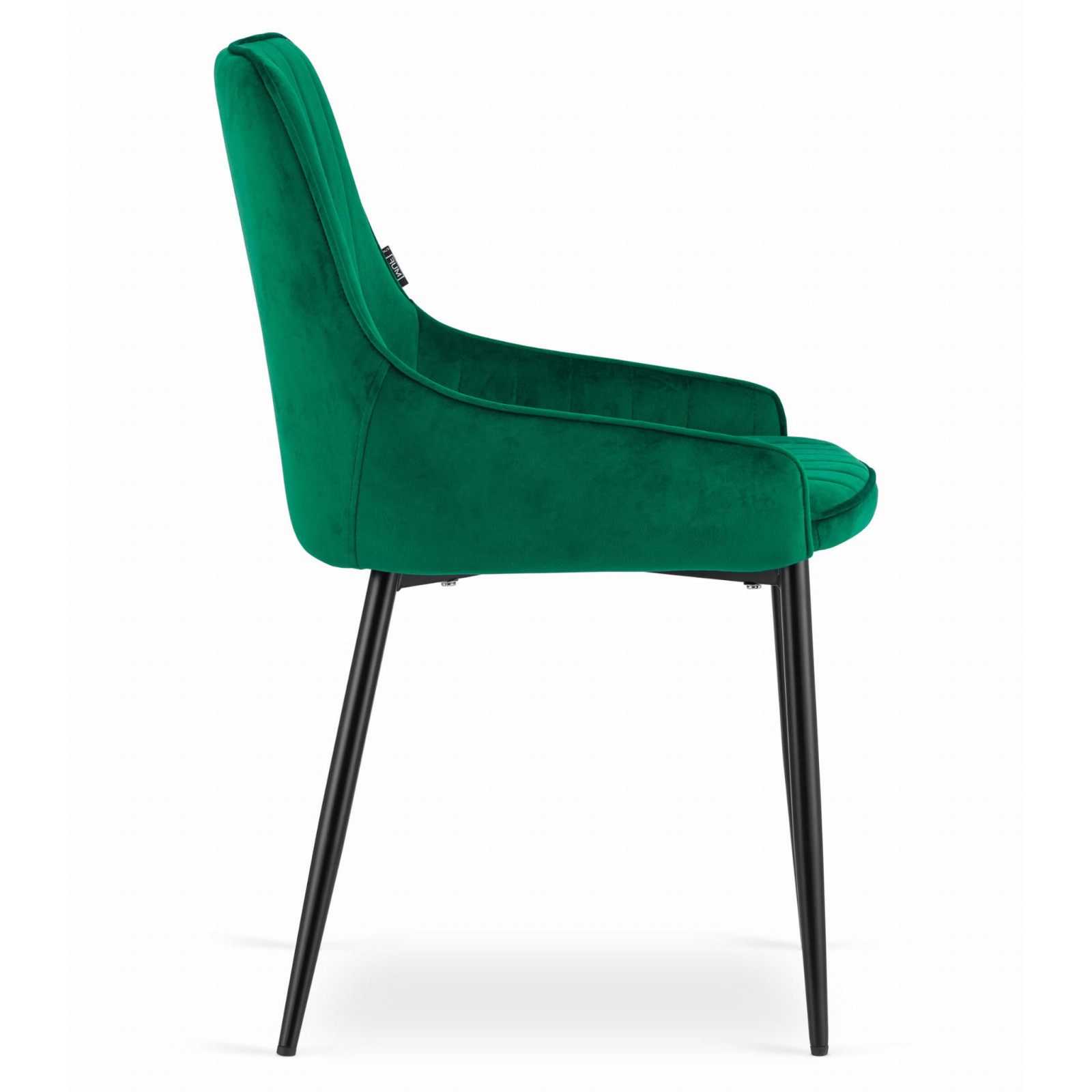 stolička MOUZA zelený zamat 4ks megamix.shop
