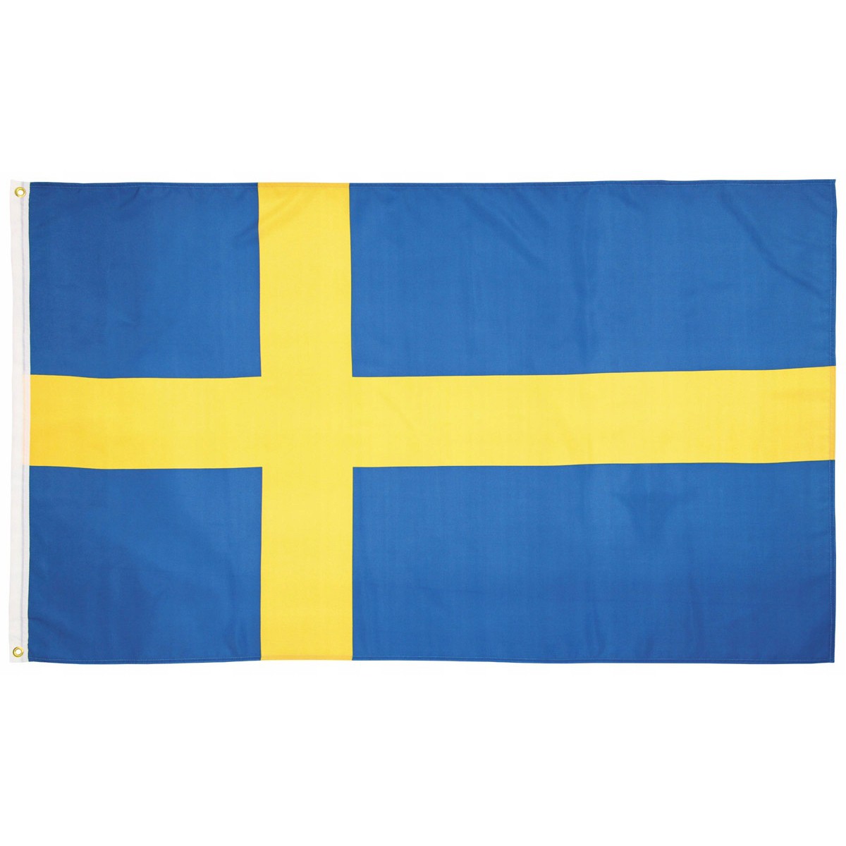 Švédska vlajka Sverige 150x90cm obojstranná polyester megamix.shop
