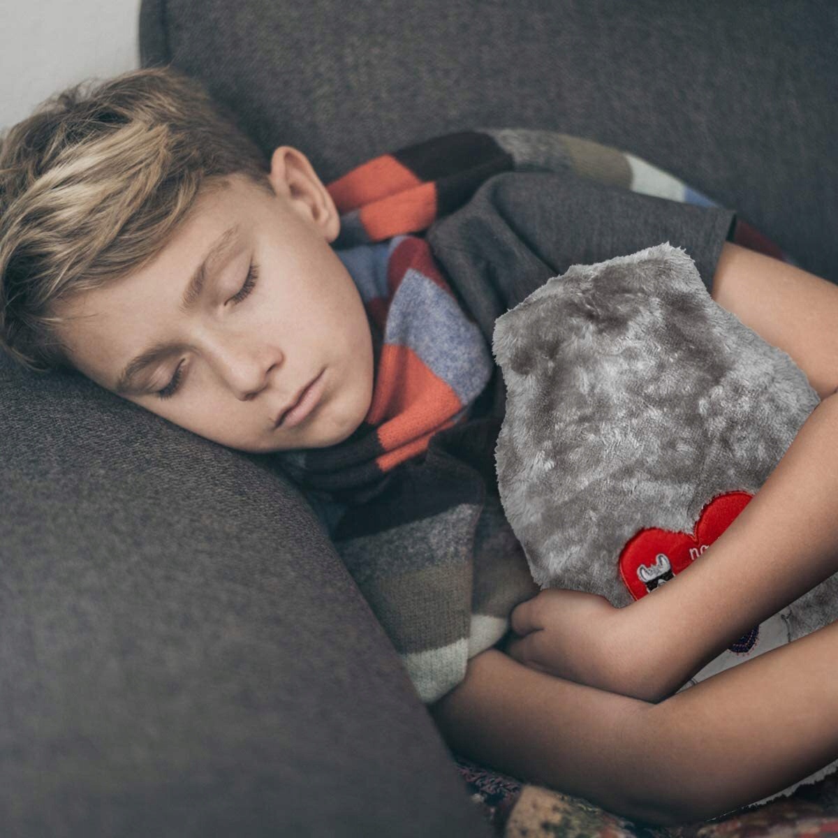 termofor fľaša na teplú vodu oranžová lama 1,8l Soxo 13252A.01 megamix.shop