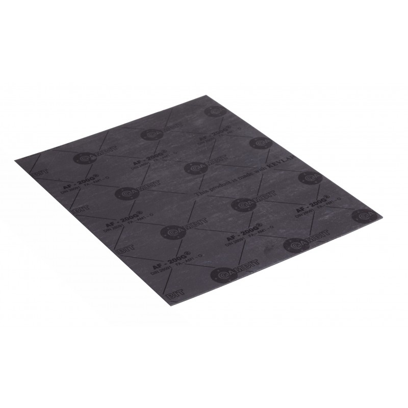 těsnící deska GAMBIT AF-200G - 1000x1000x1,5 mm megamix.shop