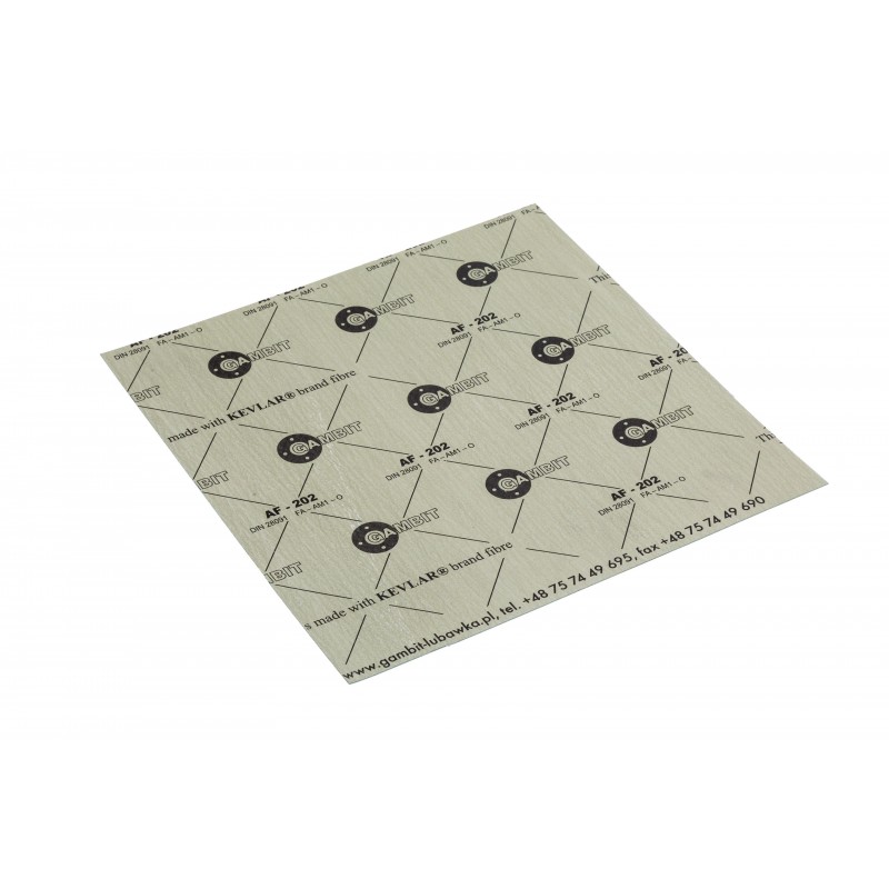 těsnící deska GAMBIT AF-202 - 375x750x1,5 mm megamix.shop