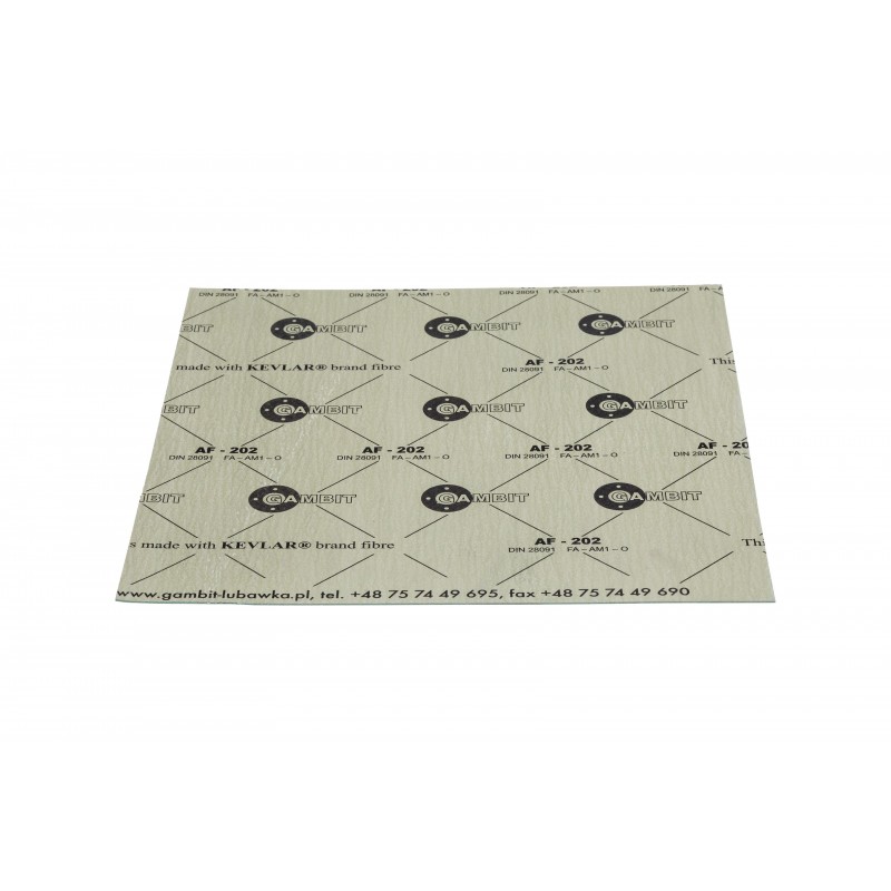 těsnící deska GAMBIT AF-202 - 375x750x1,5 mm megamix.shop