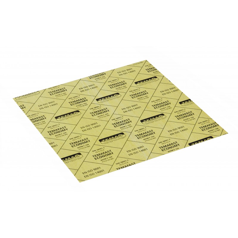 těsnící deska TEMAC Temafast 1000x1000x0,5 mm megamix.shop