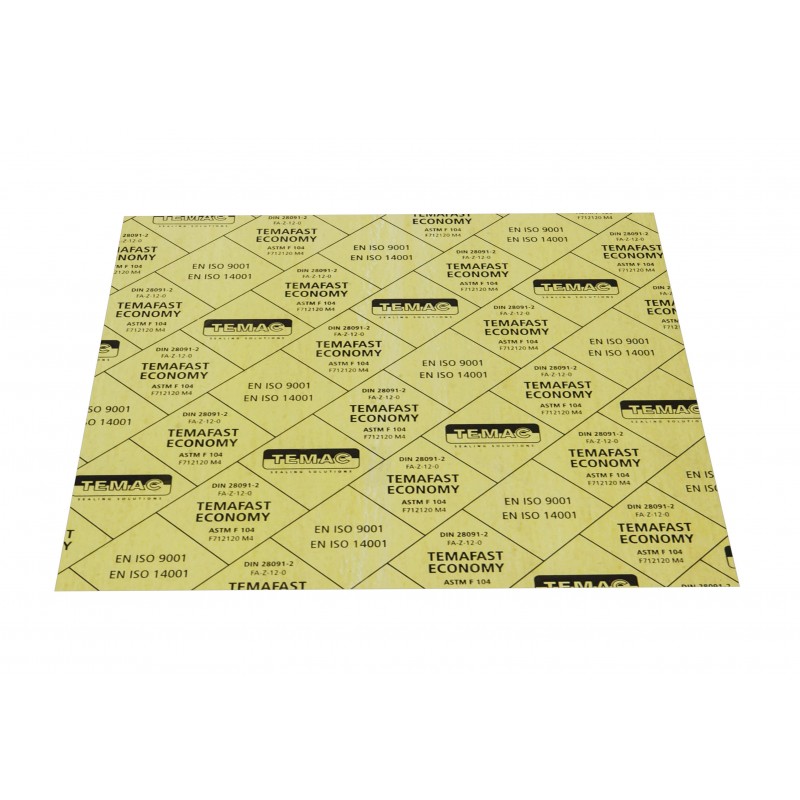 těsnící deska TEMAC Temafast 1000x1000x1,0 mm megamix.shop