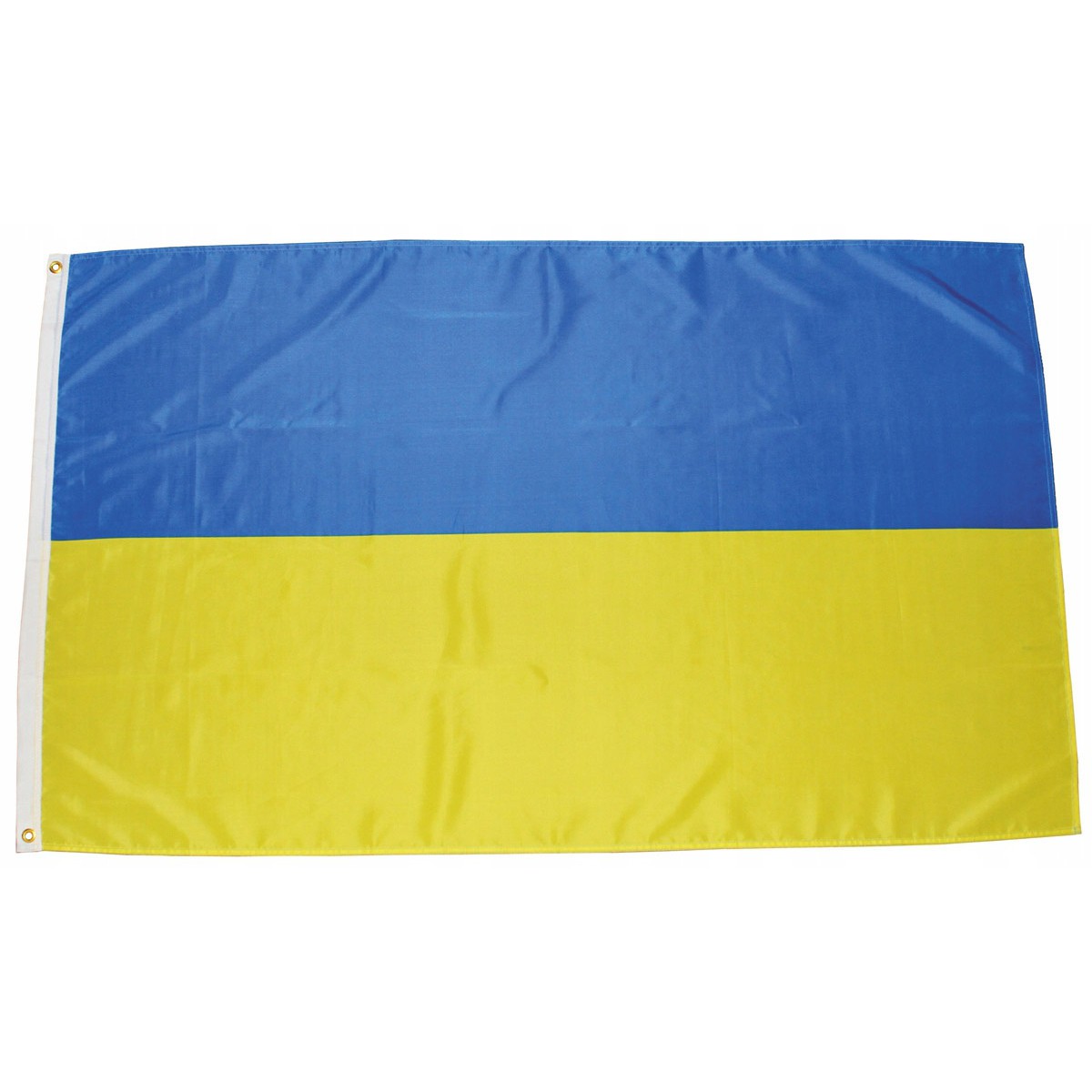 Ukrajinská vlajka 150x90cm obojstranná polyester megamix.shop