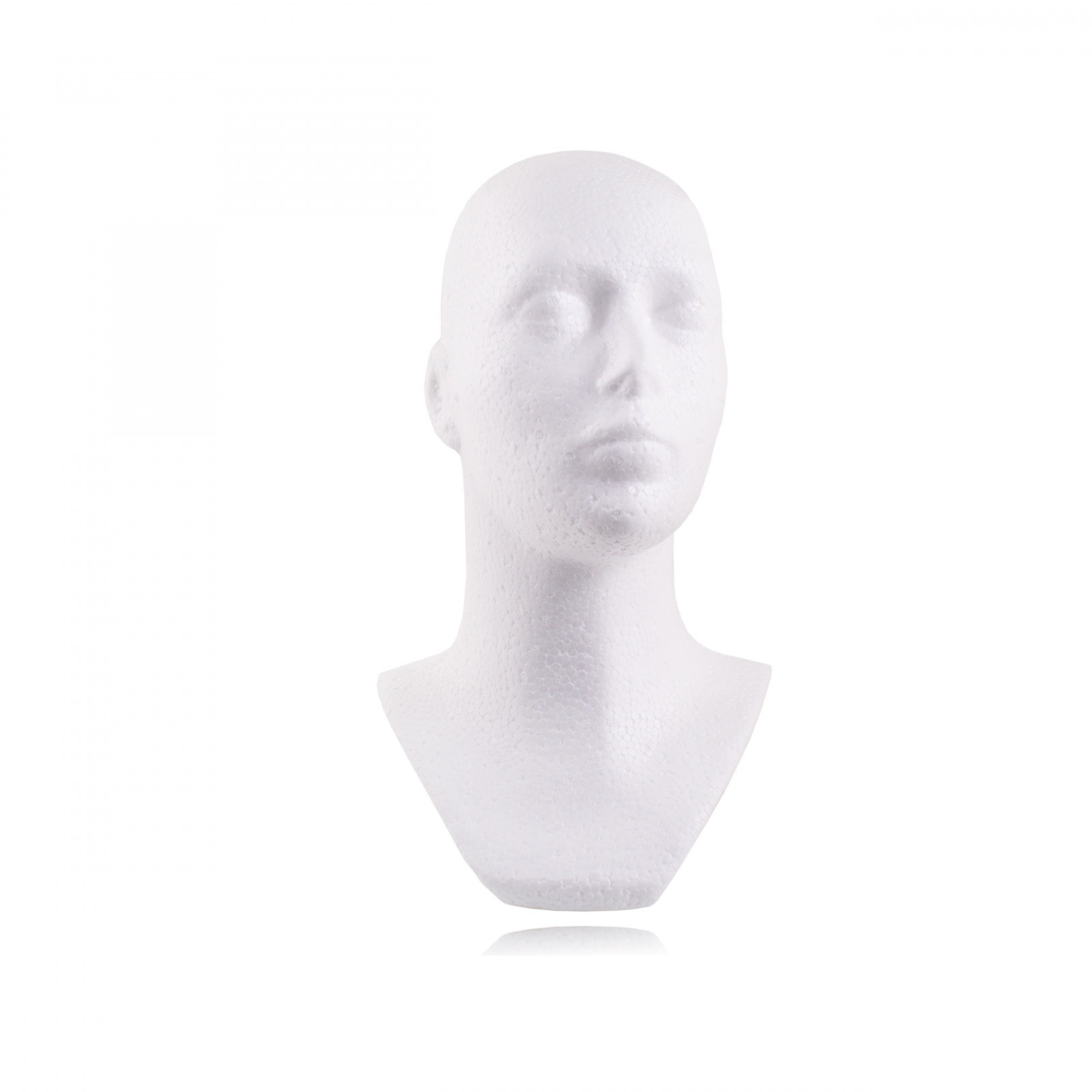 Univerzálna polystyrénová hlava žena muž biela megamix.shop