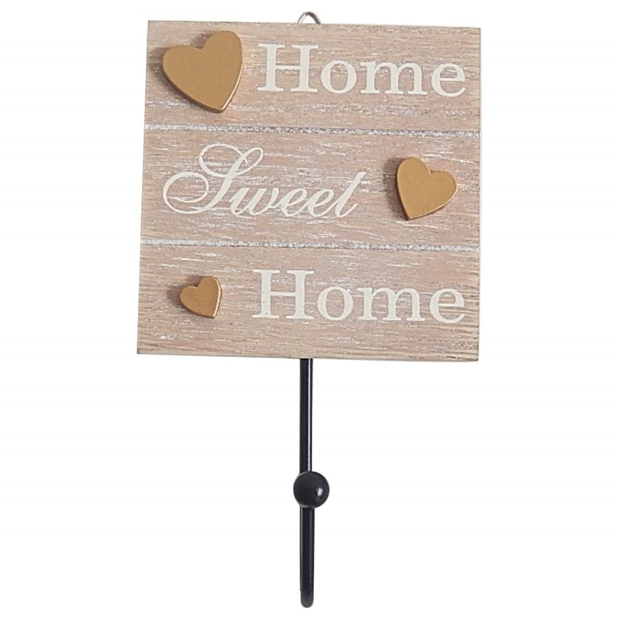 Věšák na zeď Home 10,5 x 16,5 x 4,5 cm megamix.shop