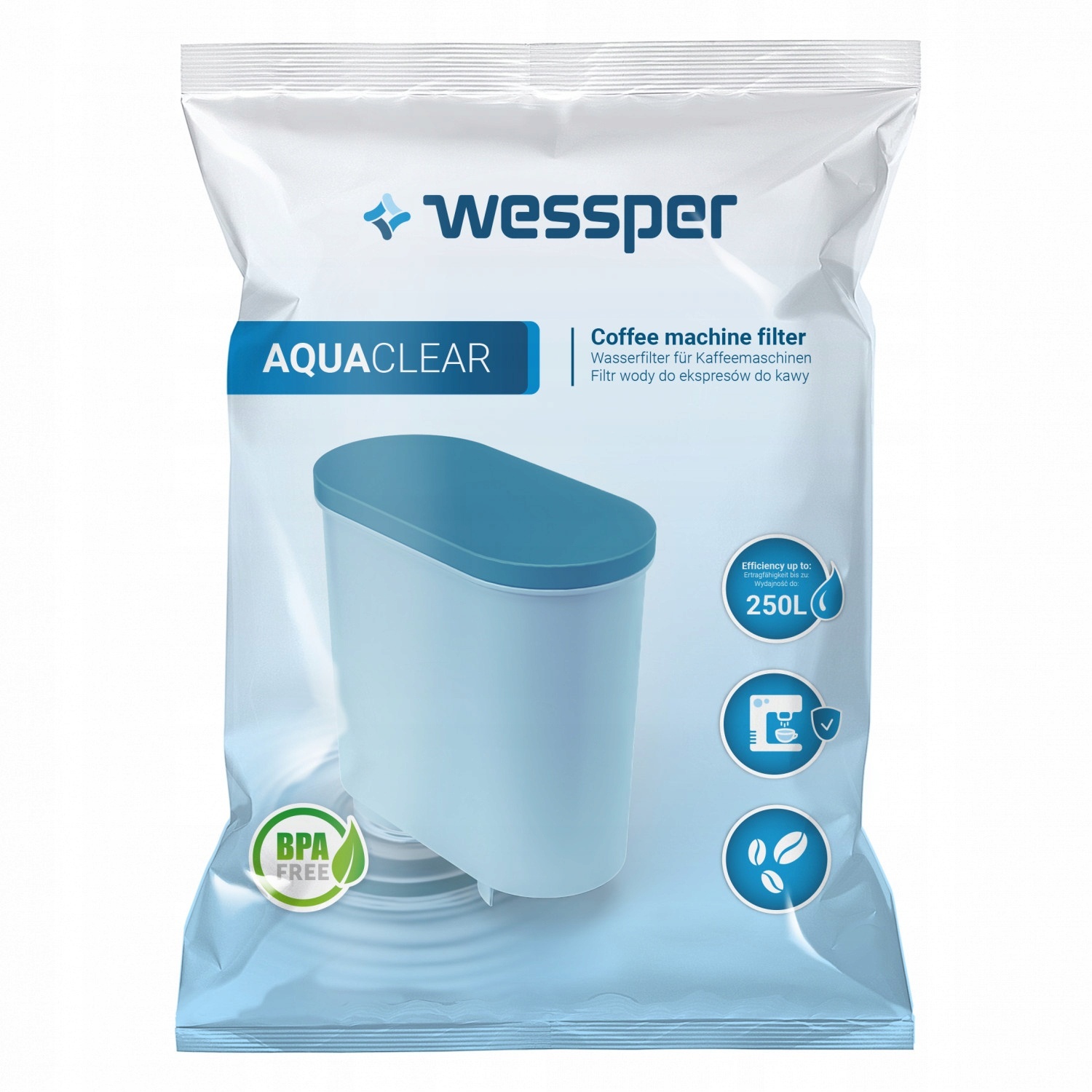 vodný filter pre kávovar Philips 2ks Wessper megamix.shop
