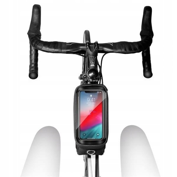 vodotesný držiak na mobil na bicykel 22x8x6cm čierny megamix.shop
