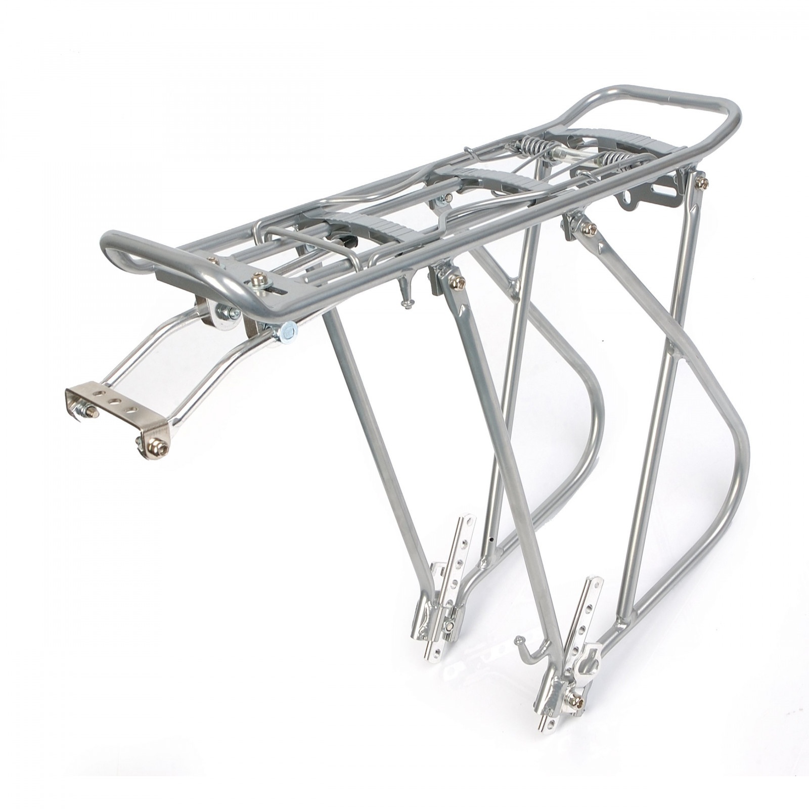 zadný nosič na bicykel 25kg KW-622-02 sedlovka rám strieborný megamix.shop