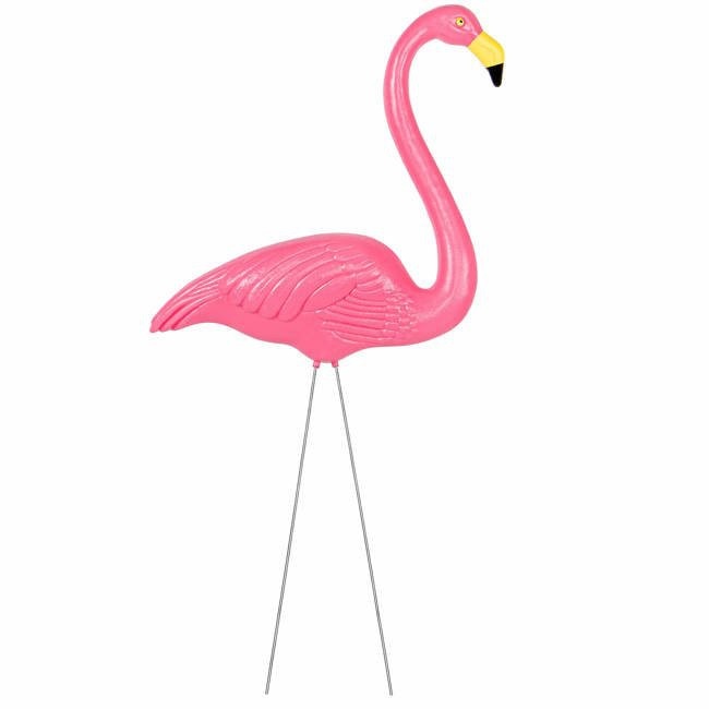 záhradná figúrka plamenia ozdoba dekorácia ružová 85cm megamix.shop