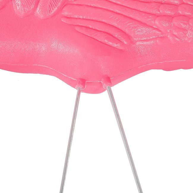 záhradná figúrka plamenia ozdoba dekorácia ružová 85cm megamix.shop