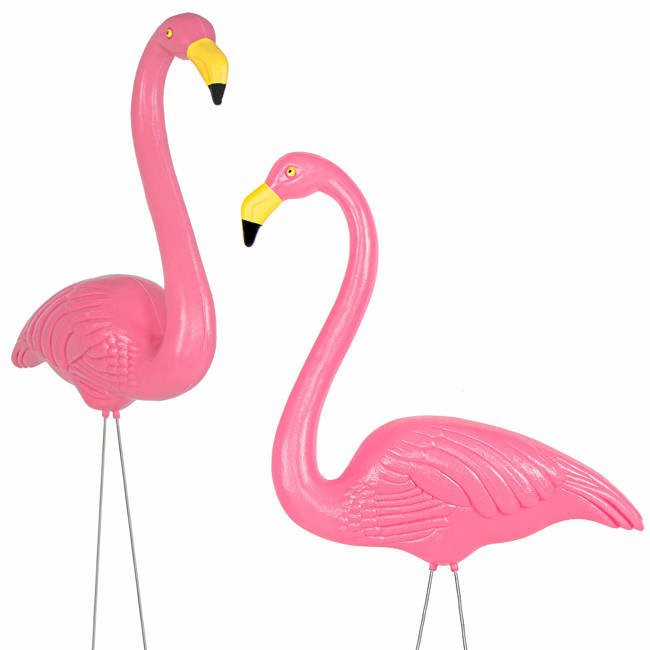záhradná figúrka plamenia ozdoba dekorácia ružová 85cm megamix.shop