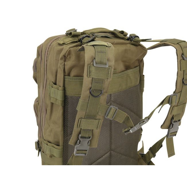 Zelený vojenský batoh XL megamix.shop