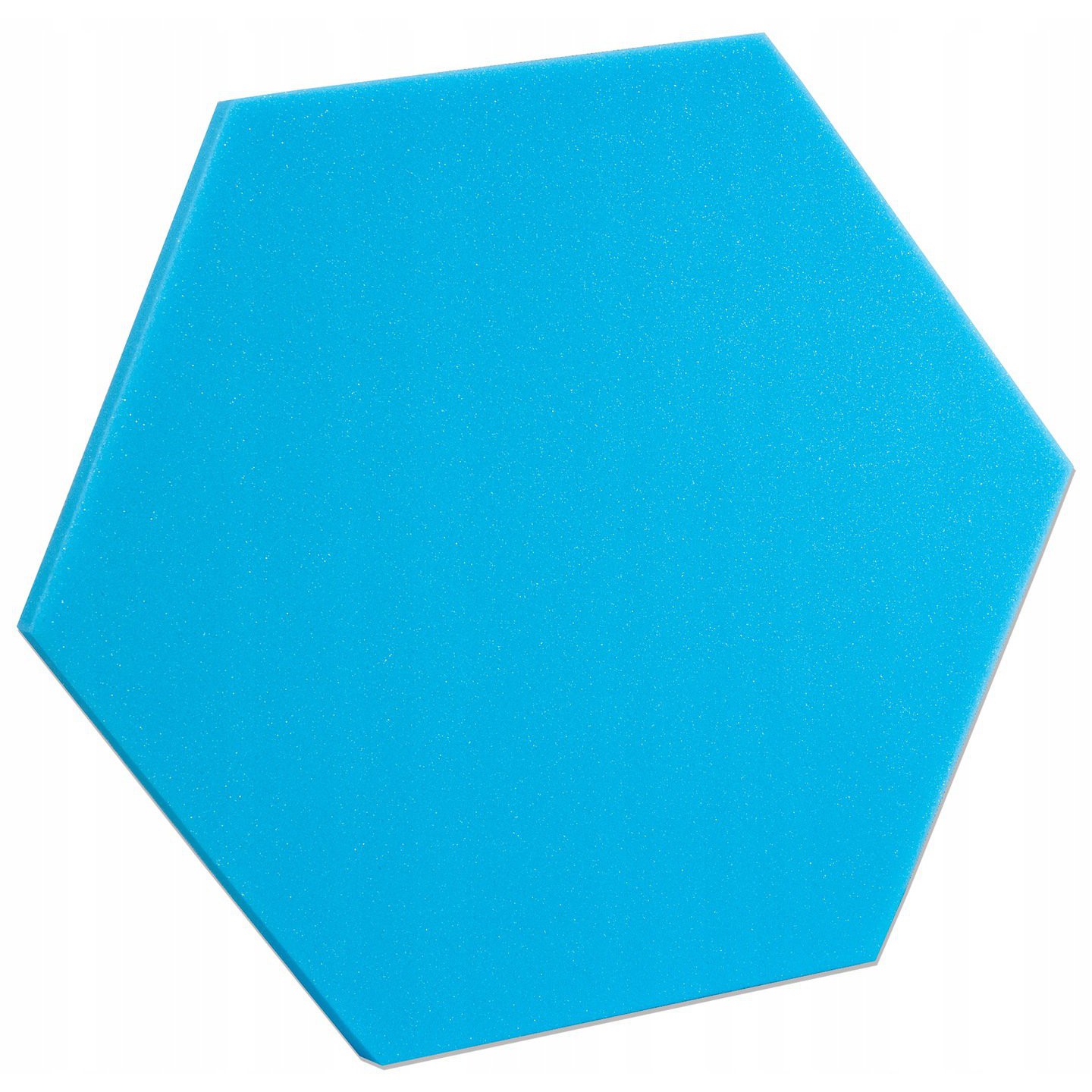 Akustický panel Hexagon modrá 50x50x3 cm samozhášivá nehořlavá pěna megamix.shop