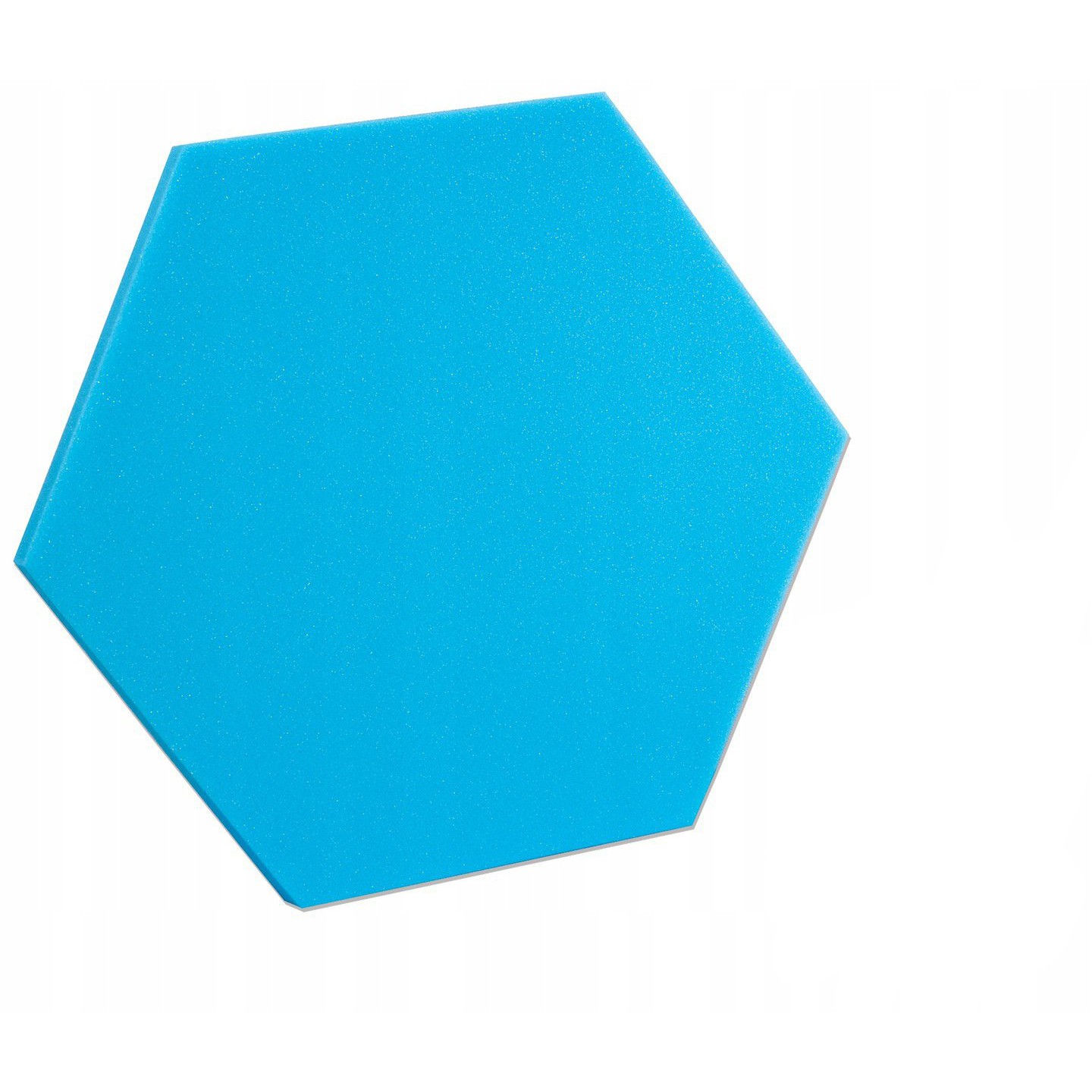 Akustický panel Hexagon modrá 50x50x3 cm samozhášivá nehořlavá pěna megamix.shop
