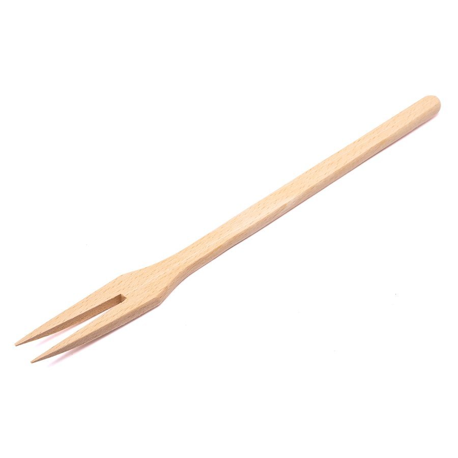 Drevená vidlička na grilovanie 28cm megamix.shop