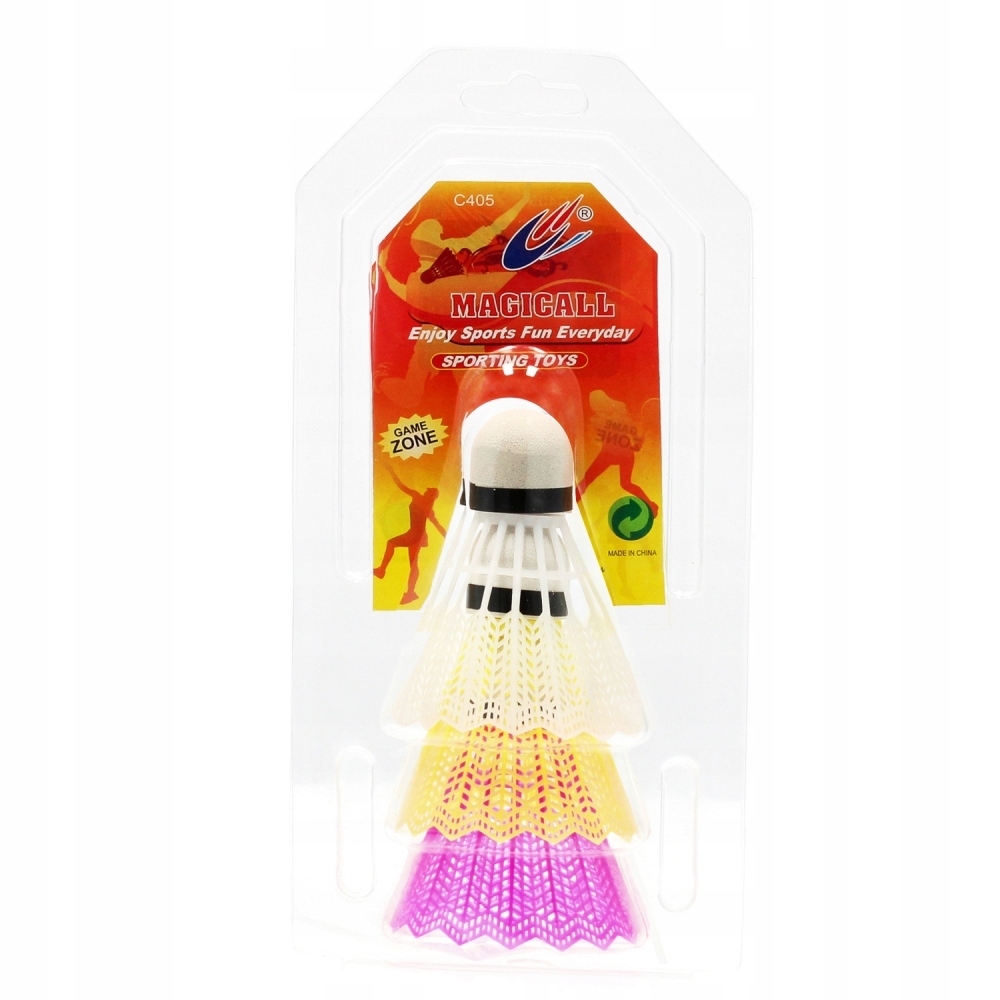 Barevné badmintonové košíky 3 ks megamix.shop