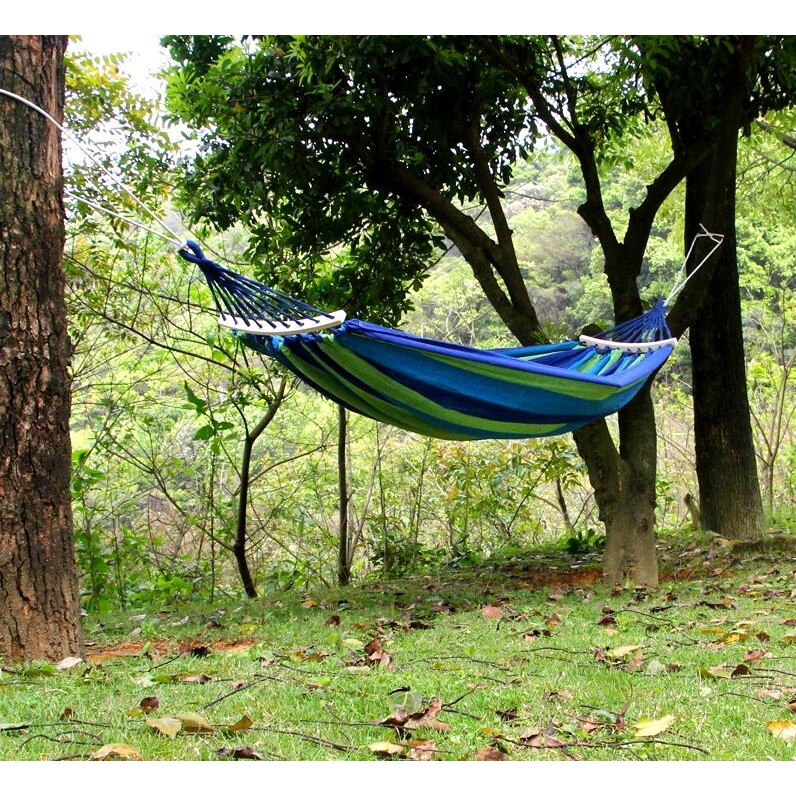 houpací síť pro 2 osoby 260x160cm 240kg + příslušenství a taška megamix.shop