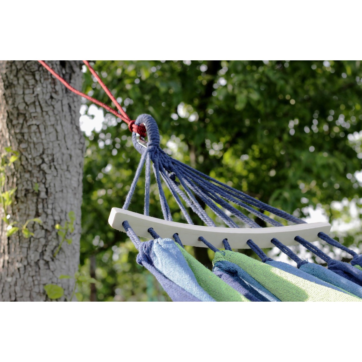 houpací síť pro 2 osoby 260x160cm 240kg + příslušenství a taška megamix.shop