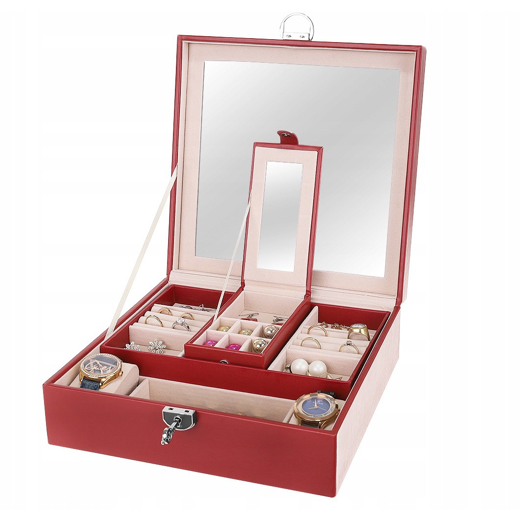 krabička na šperky šperkovnice dřevěná megamix.shop