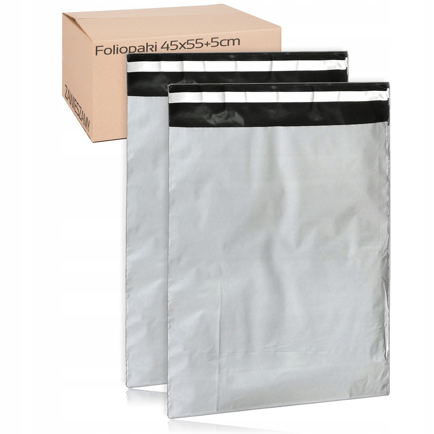 Kurýrní poštovní fóliové obálky 50 ks 4XL 45x55 cm megamix.shop