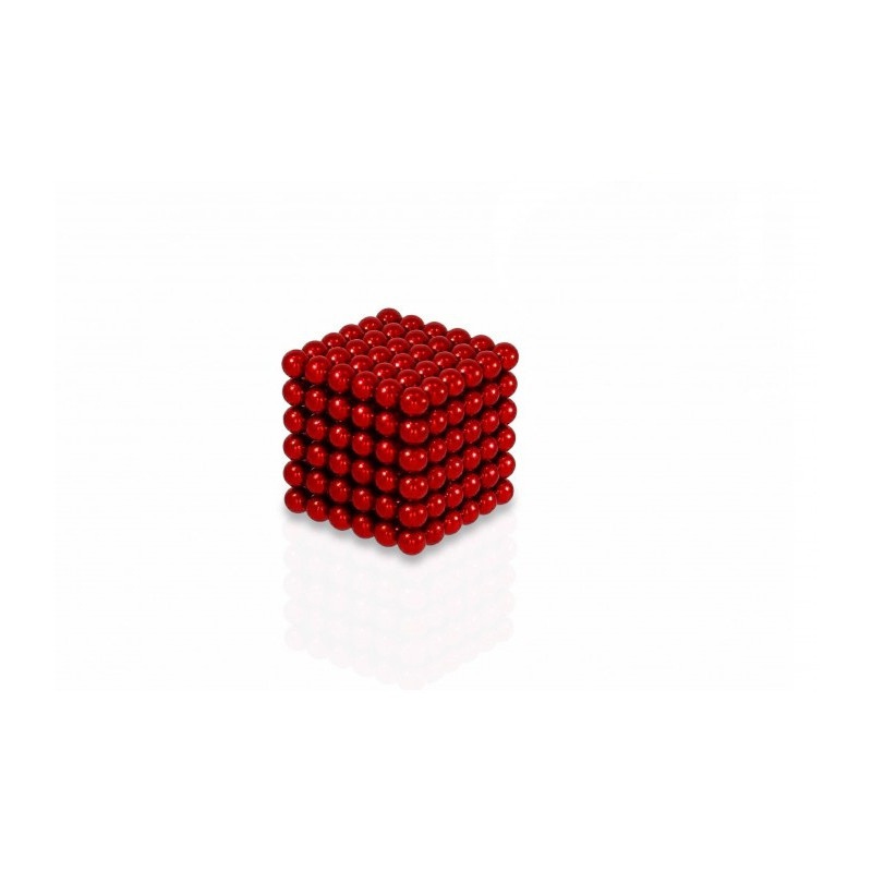 magnetické kuličky červené 5mm Neocube megamix.shop