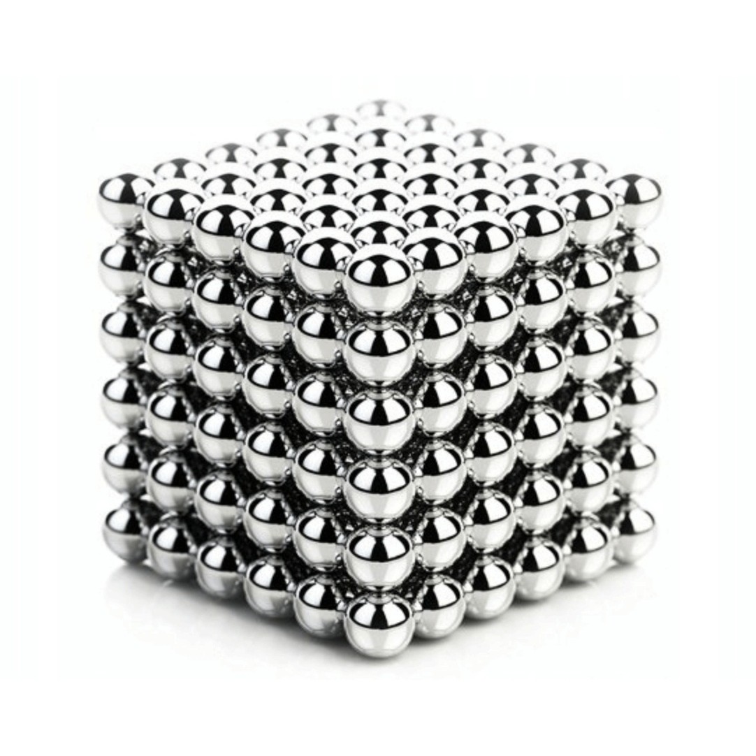magnetické kuličky pro děti 5mm 216ks + krabička megamix.shop