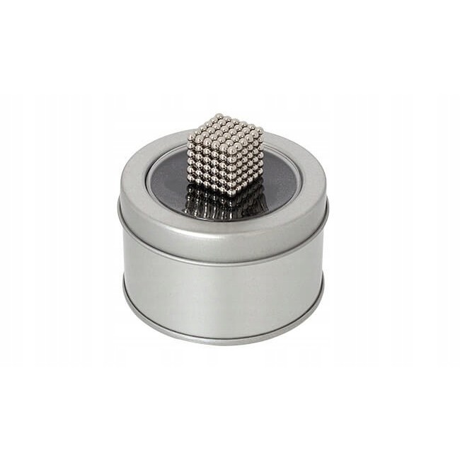 magnetické kuličky pro děti 5mm 216ks + krabička megamix.shop