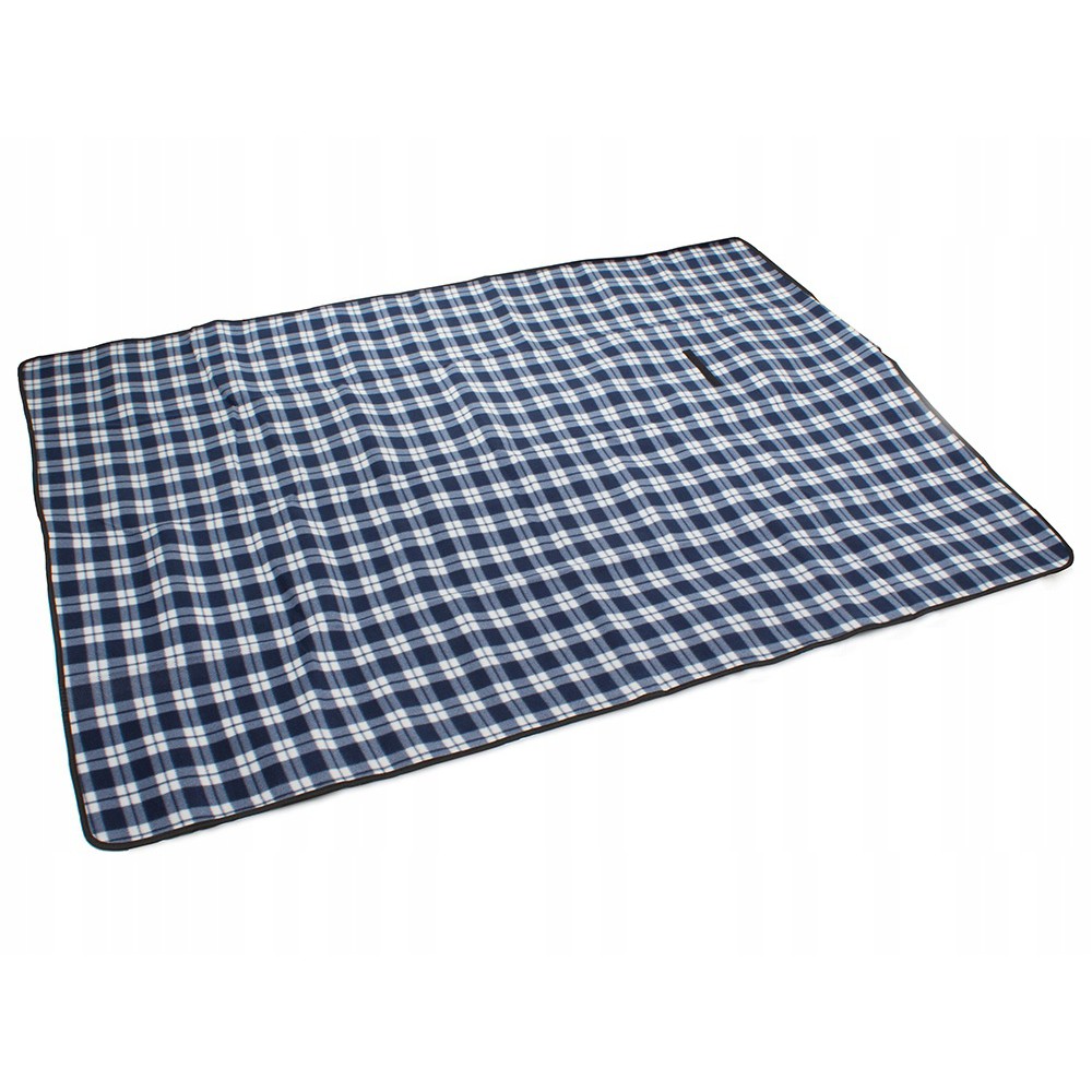 Plážová pikniková deka 150x200 cm voděodolná modrá DL09 megamix.shop