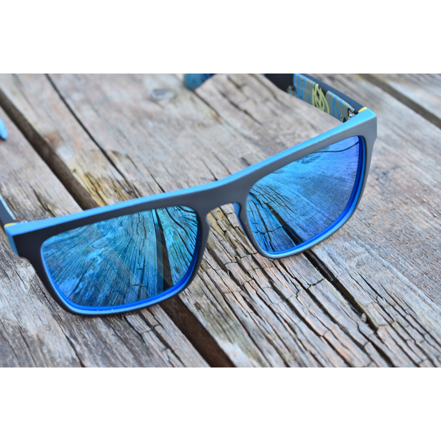 polarizační sluneční brýle modré megamix.shop